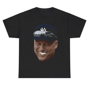 Vintage Derek Jeter Tee - 90s Hip Hop Bootleg T-Shirt - Retro Rap Graphic Shirt